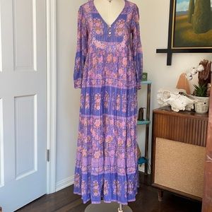Spell juniper gown violet xs NWT UFT or sale